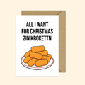 All I want for christmas zin krokettn