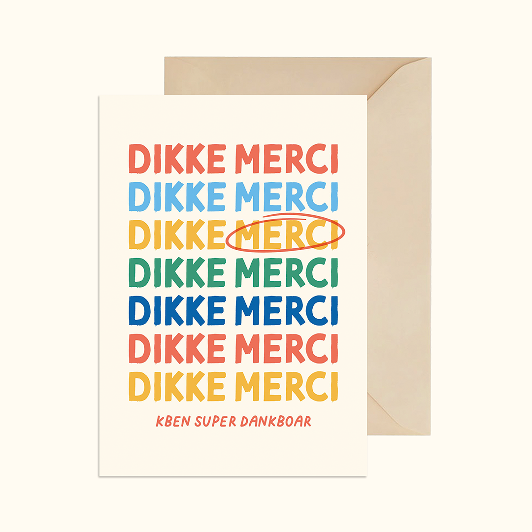 Dikke Merci! - Kben super dankboar