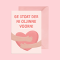 Ge stoat der ni oljinne voorn!