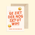 Ge ziet der nog 3x7 ut! (van verre)