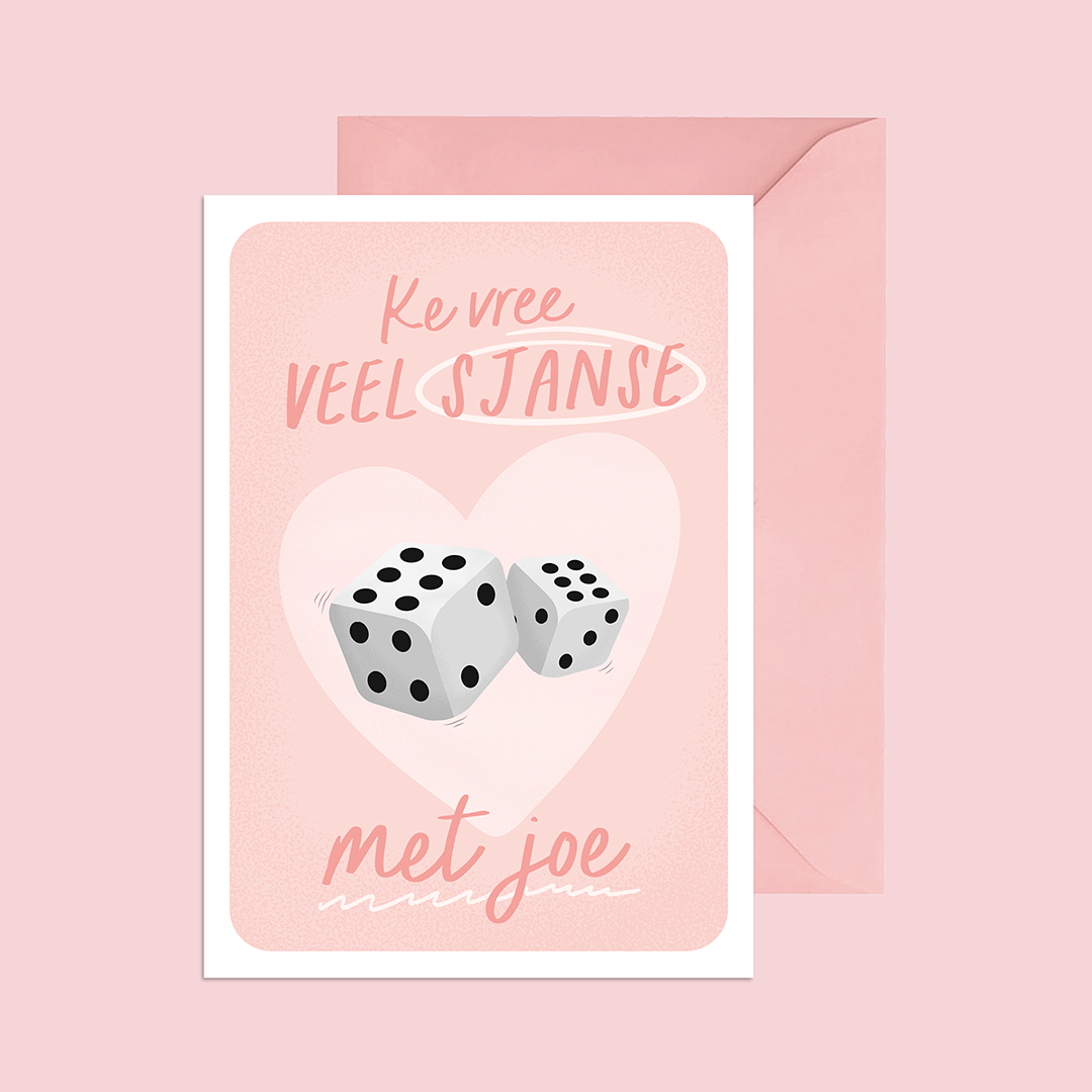 Ke vree veel sjanse met joe
