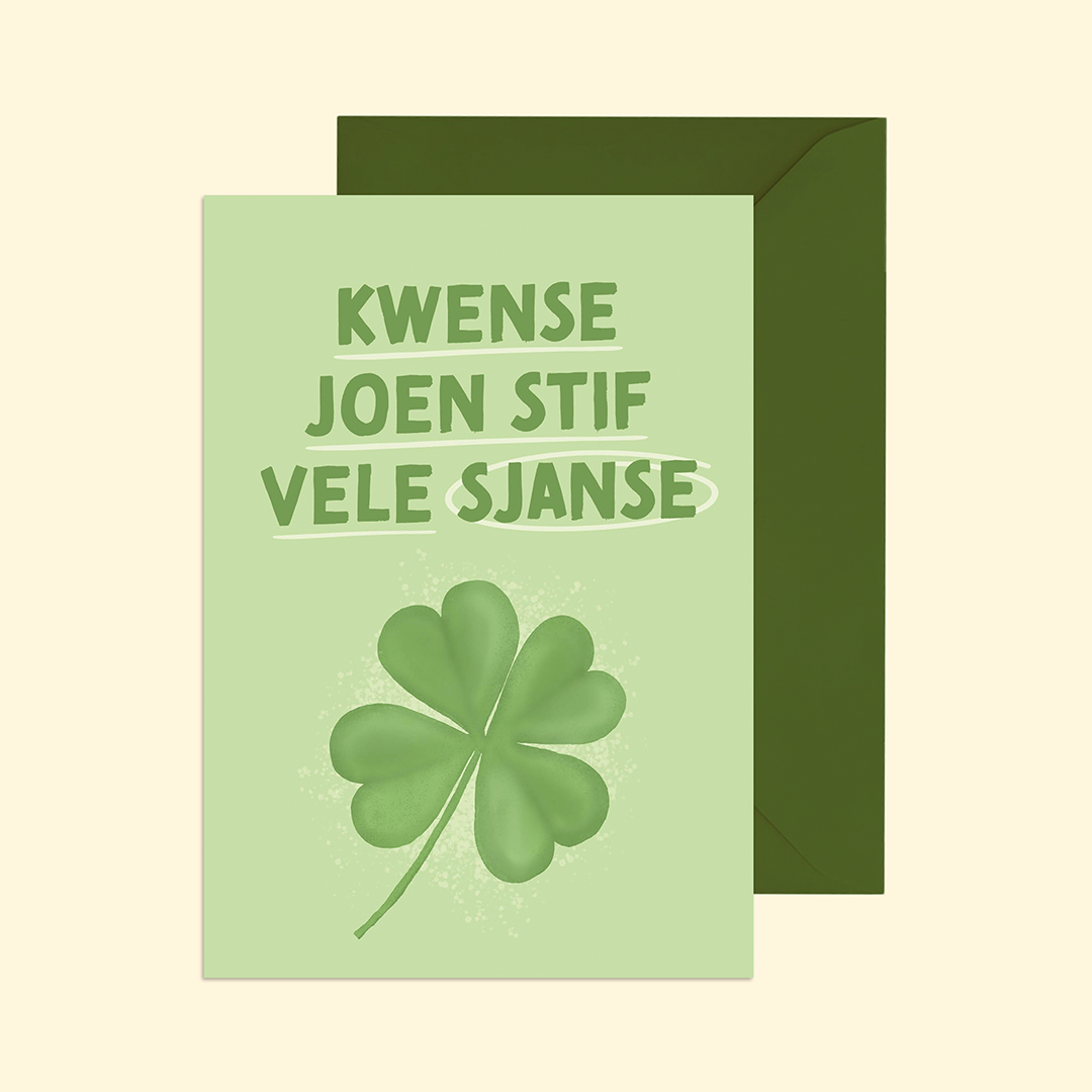 Kwense joen stif vele sjanse