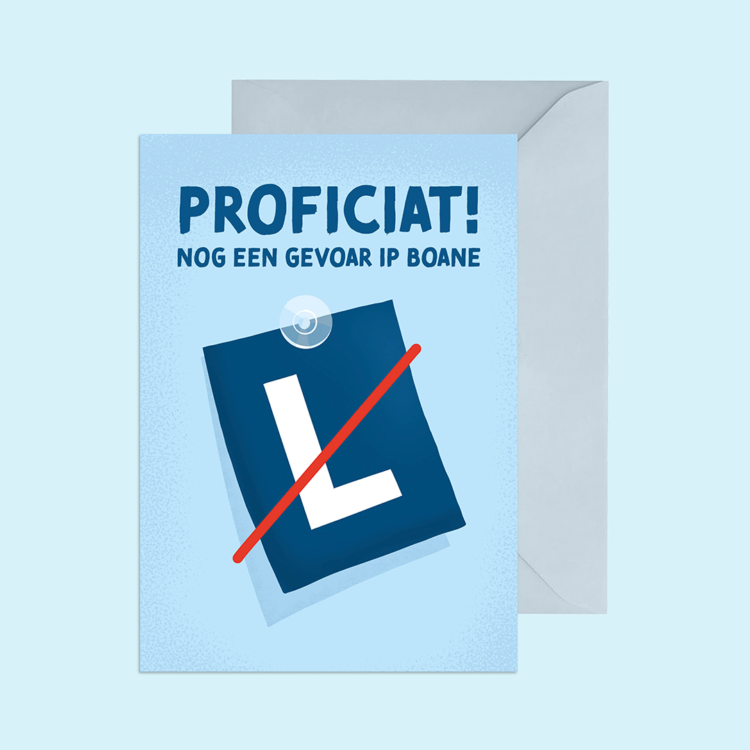 Proficiat! Nog een gevoar ip boane