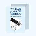 T'is ollik ol gin oar snien eh… Mo tkomt wel goe!